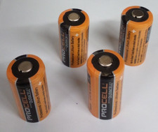 4 CR123A 3V Lithium 123A Batteries FULLY TESTED - AS PICTURED OUTDATED 3/2024 -