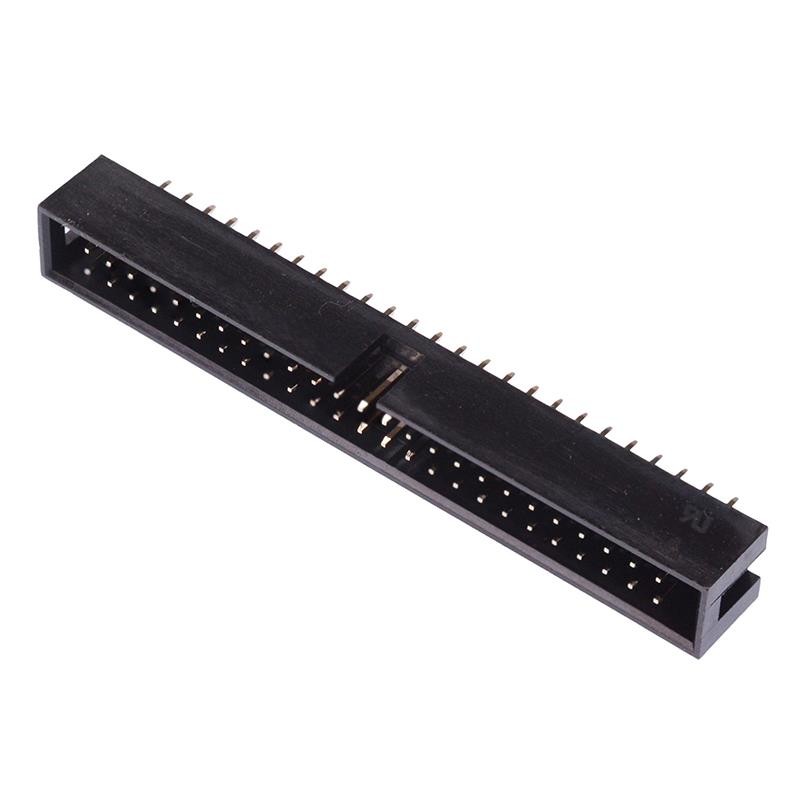 25 x 50-Way IDC Straight Pin Boxed Header 2.54mm