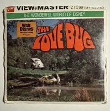 View-Master Walt Disney's THE LOVE BUG - B501 - 3 Reel Set Booklet V5
