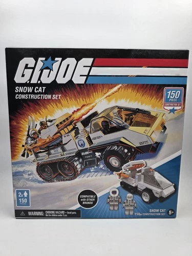GI Joe Snow Cat Construction Set 150 pieces New Sealed! Hasbro GJ3523-01