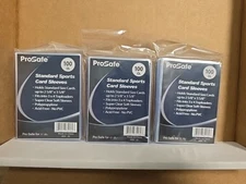 Pro Safe 3x4 Penny Sleeves (3) lot New Soft Sleeves (Resealable bags)