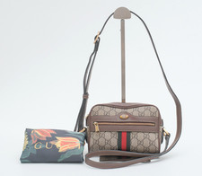 Borsa a tracolla Gucci Ophidia tracolla GG Supreme linea Sherry