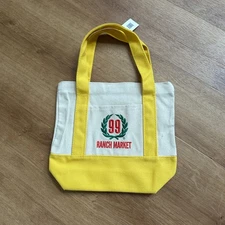 99 Ranch Market Mini Tote Bag Limited Edition YELLOW