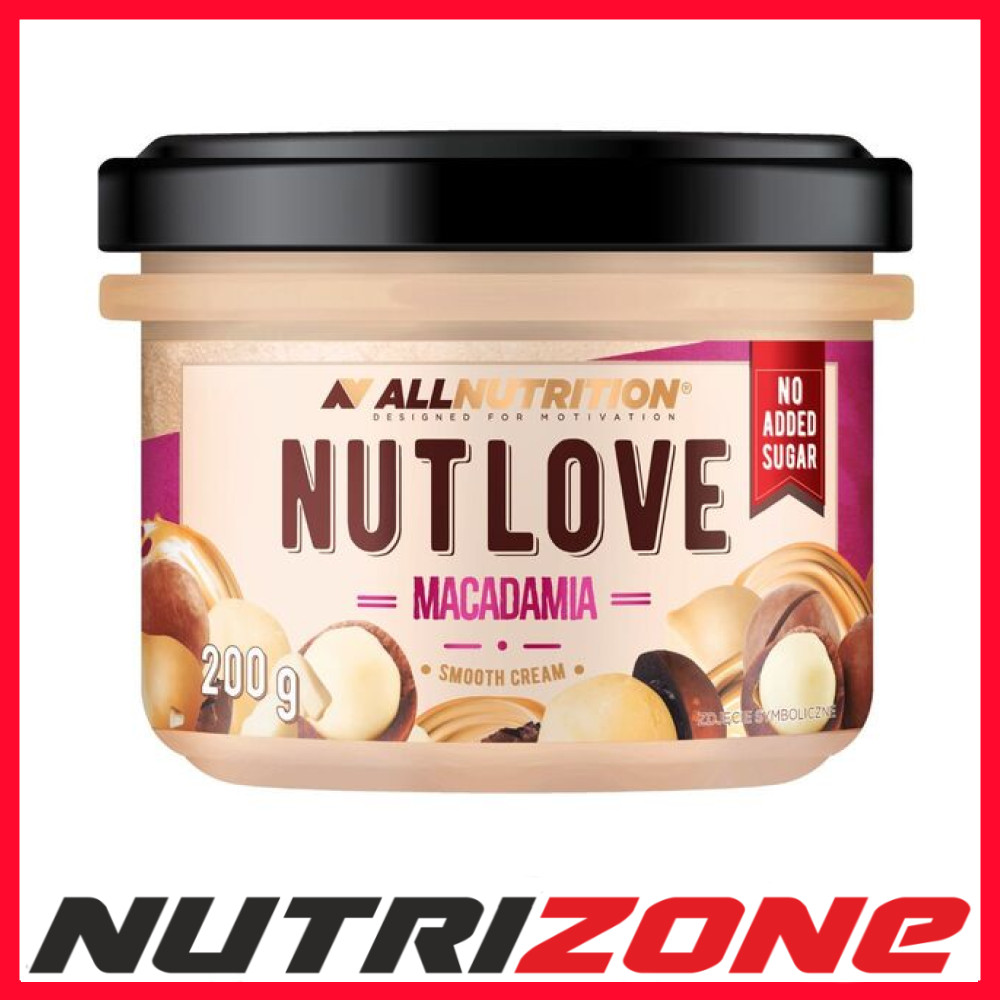 Allnutrition Nutlove Smooth Cream, Macadamia - 200 grams