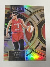 2024 Select WNBA Basketball Silver Prizm #114 - Allisha Gray - Atlanta Dream