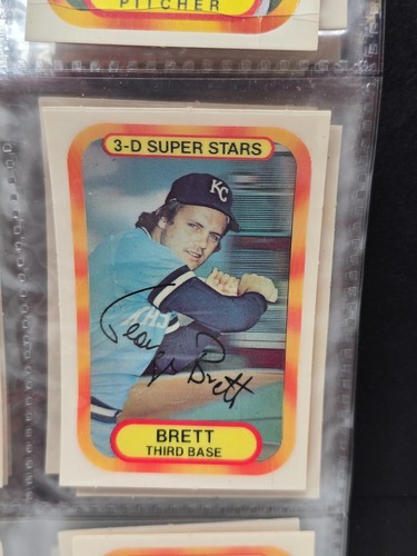 1977 Kellogg's 3-D Super Stars Baseball Complete Set 1-57 - Picture 4 of 14