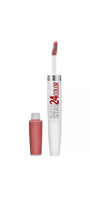 Maybelline New York Super Stay 24 Color, 2 Step Lip Color #300 Frosted Mauve