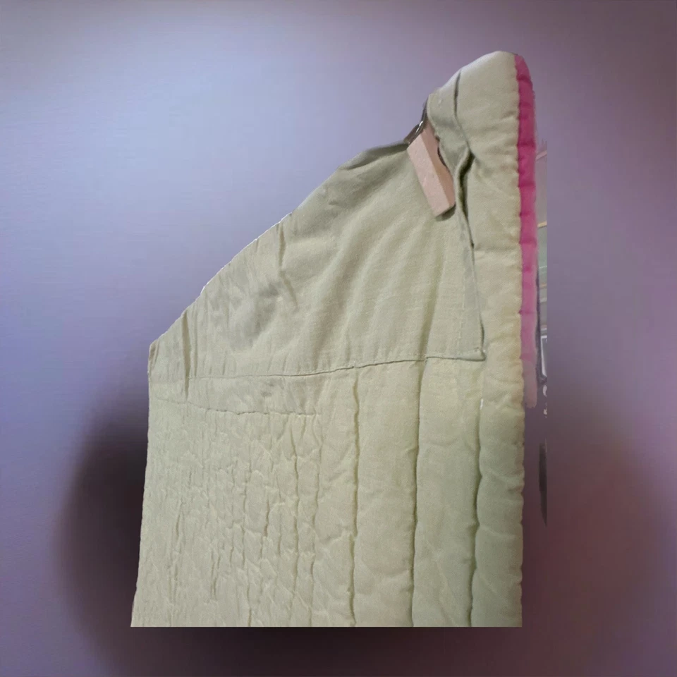 Pottery Barn Kids Patchwork Flower Power Crib Quilt 30” X 40” Wall Hanging - Image 3 of 4