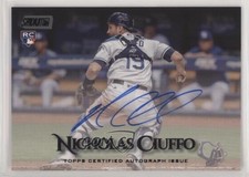 2019 Topps Stadium Club Black Foil 17/25 Nick Ciuffo Nicholas #SCA-NC Auto 1q7