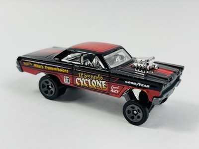 Hot Wheels 65 Mercury Comet Cyclone El Segundo Black Gasser Loose Mint