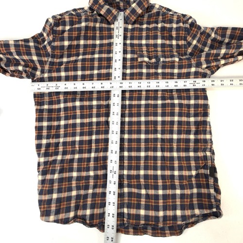 Patagonia Fjord Flannel Shirt Mens Small Plaid Organic Long Sleeve Button Up - Picture 7 of 10