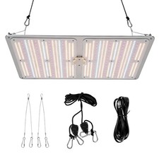 300W LED Grow Light Full Spectrum Dimmable 120V US Plug for Indoor Plants