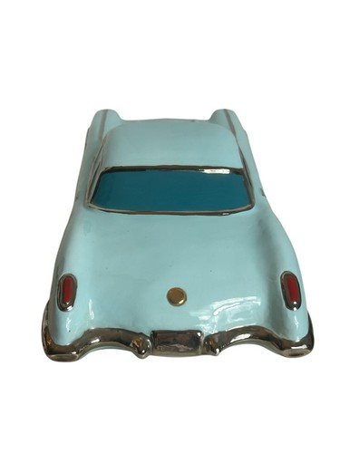 Corvette Auto Skulptur Robert Toth 11” blau 1950’s 60’s Vintage signiert Kunst - Bild 4 von 19