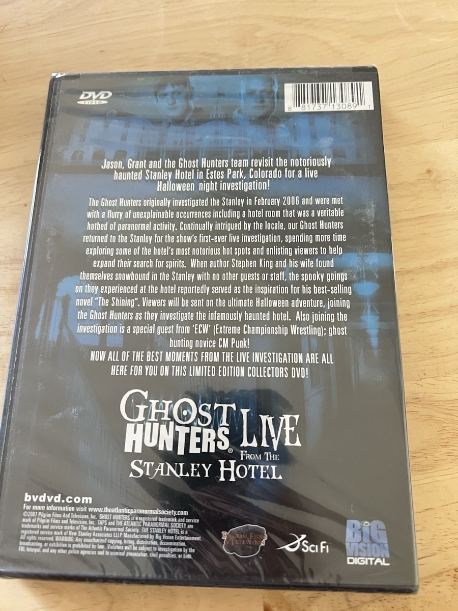 Ghost Hunters: Live from the Stanley Hotel (DVD, 2007) for