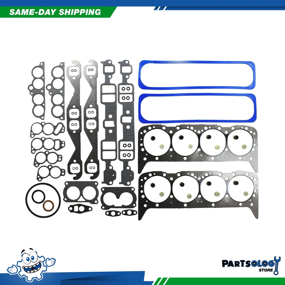 Kit de reconstrucción de motor DNJ EK3202 para Chevrolet Corvette 86-90 5,7 L V8 OHV 16v Foto 4 de 4