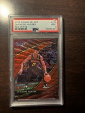 2019-20 Panini Select - Courtside De'Andre Hunter #234 Red Wave Prizm (RC)