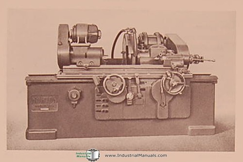 Norton 10" Type C, Cylindrical Grinder, Instruction Facts & Features Manual 1942 - Picture 2 of 5