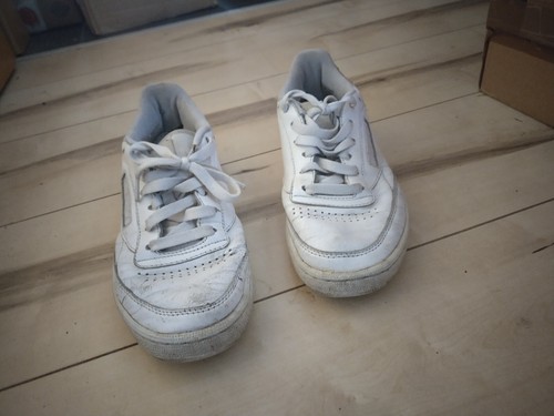 Viel getragene Reebok weiß gold US 7 UK 6 EU 39 Sammler - Bild 4 von 12