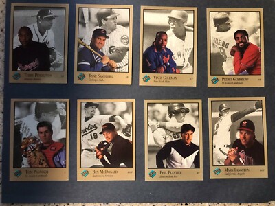 1992 LEAF STUDIO BASEBALL CARDS YOU CHOOSE MLB CARD FREE SHIPPING