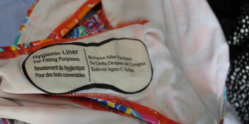 Bikini da bagno Ralph Lauren nuovo senza etichette stampa luminosa ripiegabile hipster fondo 14 - Foto 4 di 4