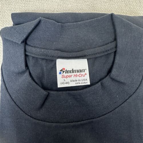 NEW Vintage FUDDRUCKERS T-Shirt An Eating Anti- Establishment Mens Large Black - Picture 3 of 7