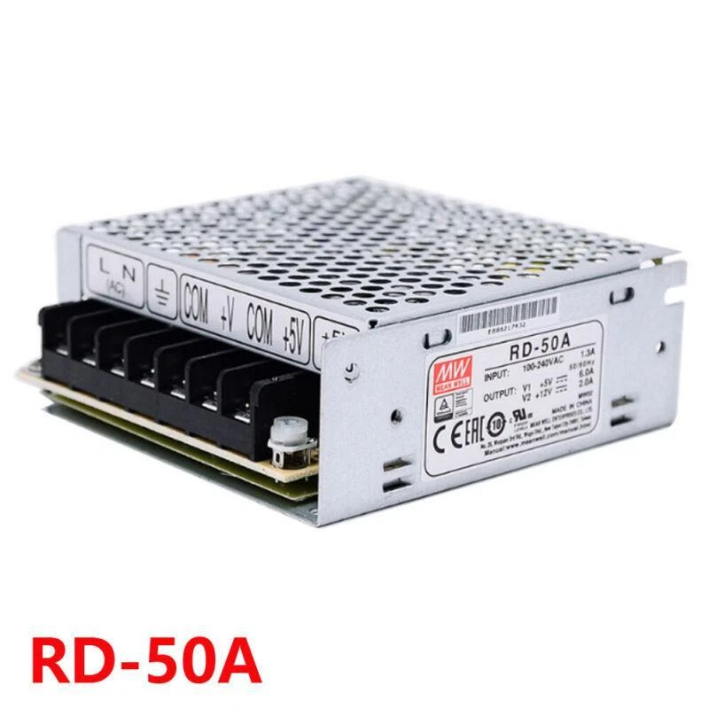 RD-50A / 50B 12V 24V Dual Way Output 5G Test LED Lighting Switching Power Supply - Image 3 of 4