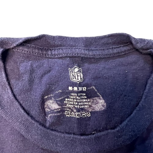 NFL Seattle Seahawks Youth Medium Russell Wilson #3 Navy Short Sleeve T-Shirt - Picture 2 of 3