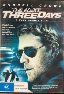 The Next Three Days (DVD, 2011) Russell Crowe, Hinds ...