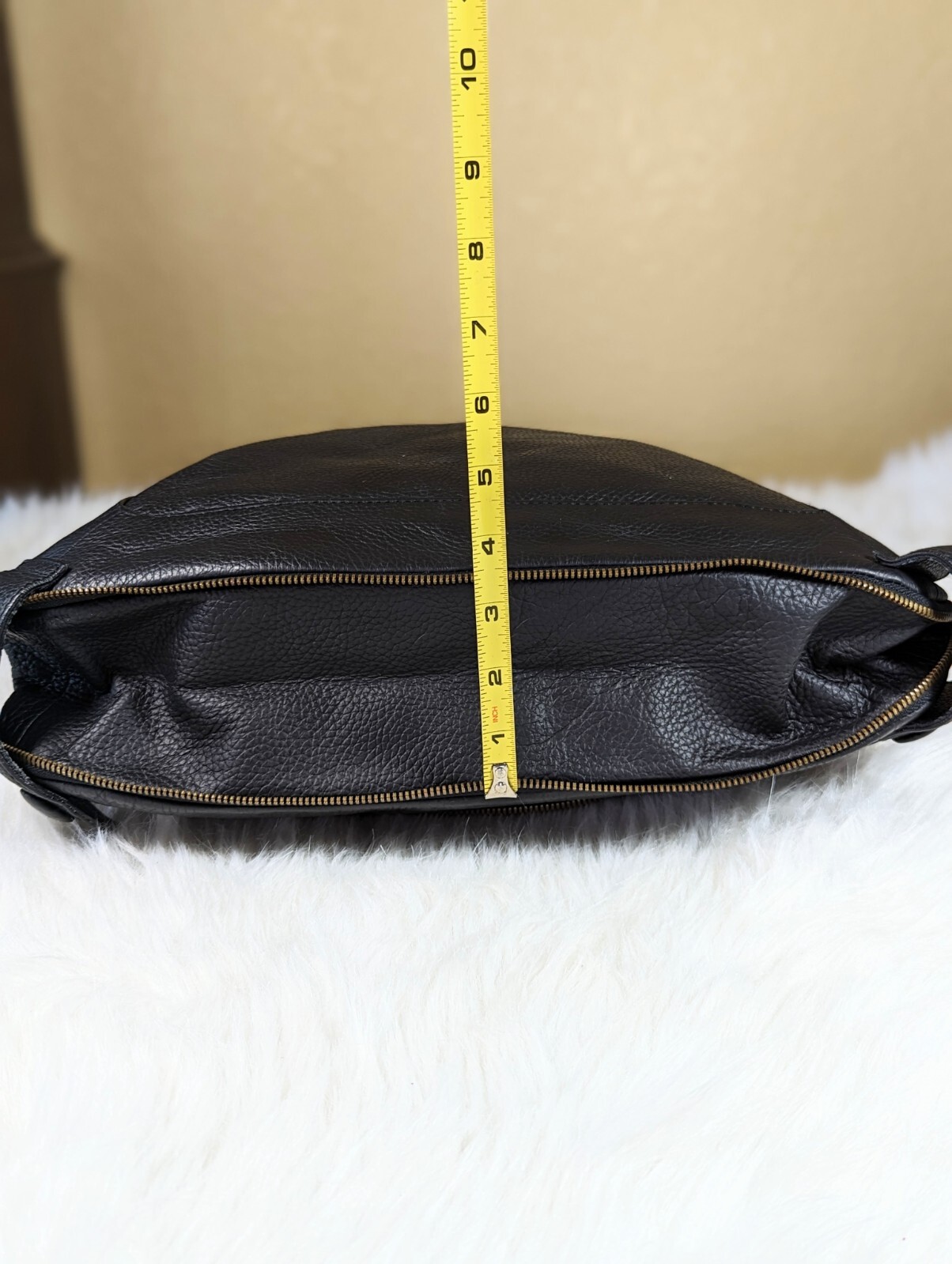 Ameri Leather Judelle Large Pebbled Leather Tote … - image 5