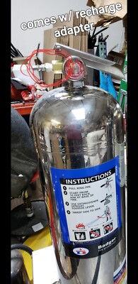    Water Fire Extinguisher, w/HYDRO TEST**   new parts when  needed   