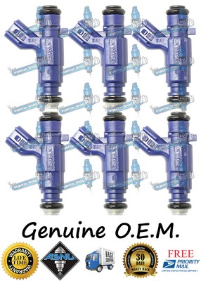 6 *Cleaned /& Flow Tested* Fuel Injector Set Buick-Chevy 3.1 3.4 25323972