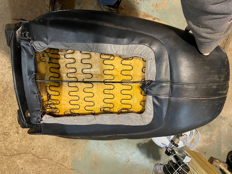 Cargador 1971 asiento con canastilla conductor carrocería B súper forma sin cubiertas de bisagra sin pistas 71 Foto 3 de 4