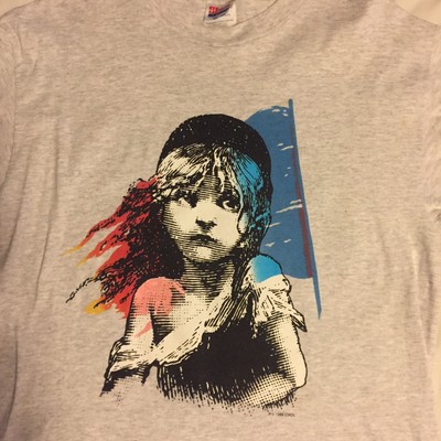Vintage 1986 Les Miserables Shirt Size 