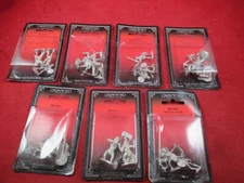 SAVAGE  ORC's - SKELLIE Characters -SKELETONS  Iron Wind Metals Lot 7 Models New