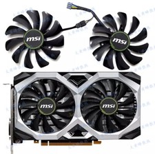 A pair of new MSI/MSI RTX2060 GTX1660 1660ti graphics card fans XY-D09010SH