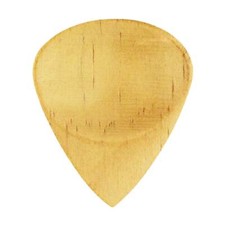 Pine Wood Guitar Pick - 3.0 mm - 351 Groove Shape - Handmade Exotic Plectrum