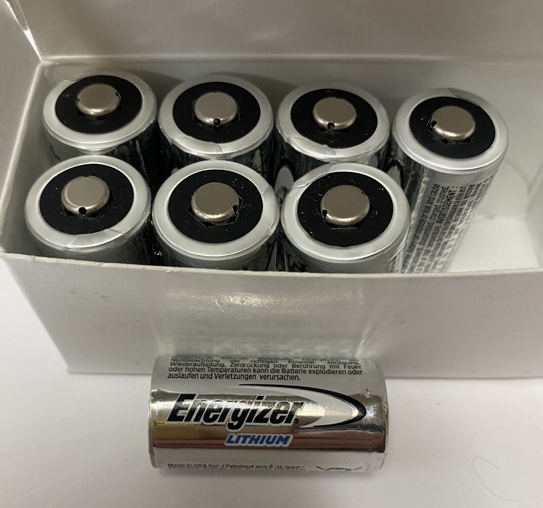 Energizer 123 3V Lithium Batteries Lot of 8 Expire 12/30 eBay