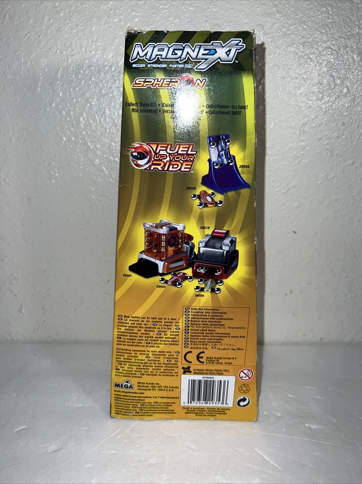 NEW MAGNEXT Spheron Magnetic 4 Cars 2 Gravity Launchers Racing Race Error Box ?? - Image 3 of 4
