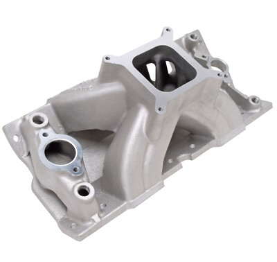 EDELBROCK SUPER VICTOR INTAKE MANIFOLD,GM SMALL BLOCK WITH BOWTIE VORTEC HEADS