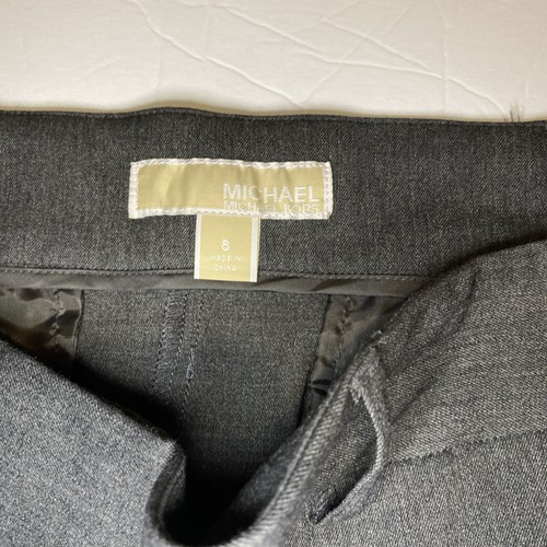 Michael Kors Basics Derby Zip Womens Pants/Gray/Size 8/NWT/Nice❤️ - Picture 4 of 5