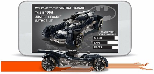 2019 Hot Wheels id JUSTICE LEAGUE BATMOBILE BATMAN☆black☆Series 1 - Picture 2 of 5