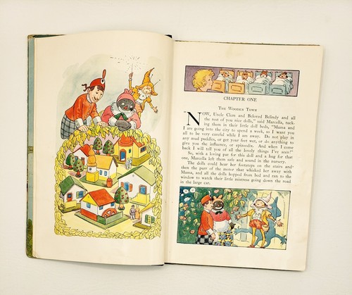 Antique Raggedy Ann Book "Wooden Willie" by Johnny Gruelle 1927 1st Edition HC - Imagen 5 de 7