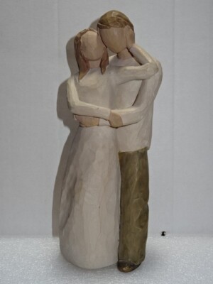 Willow Tree handbemalte Figur. Together Lordi 2000