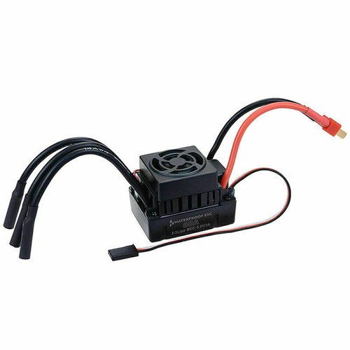 Wasserdichter 3660 Bürstenloser Motor 60A ESC Tamiya Traxxas Slash 1/10 RC Car - Bild 18 von 19