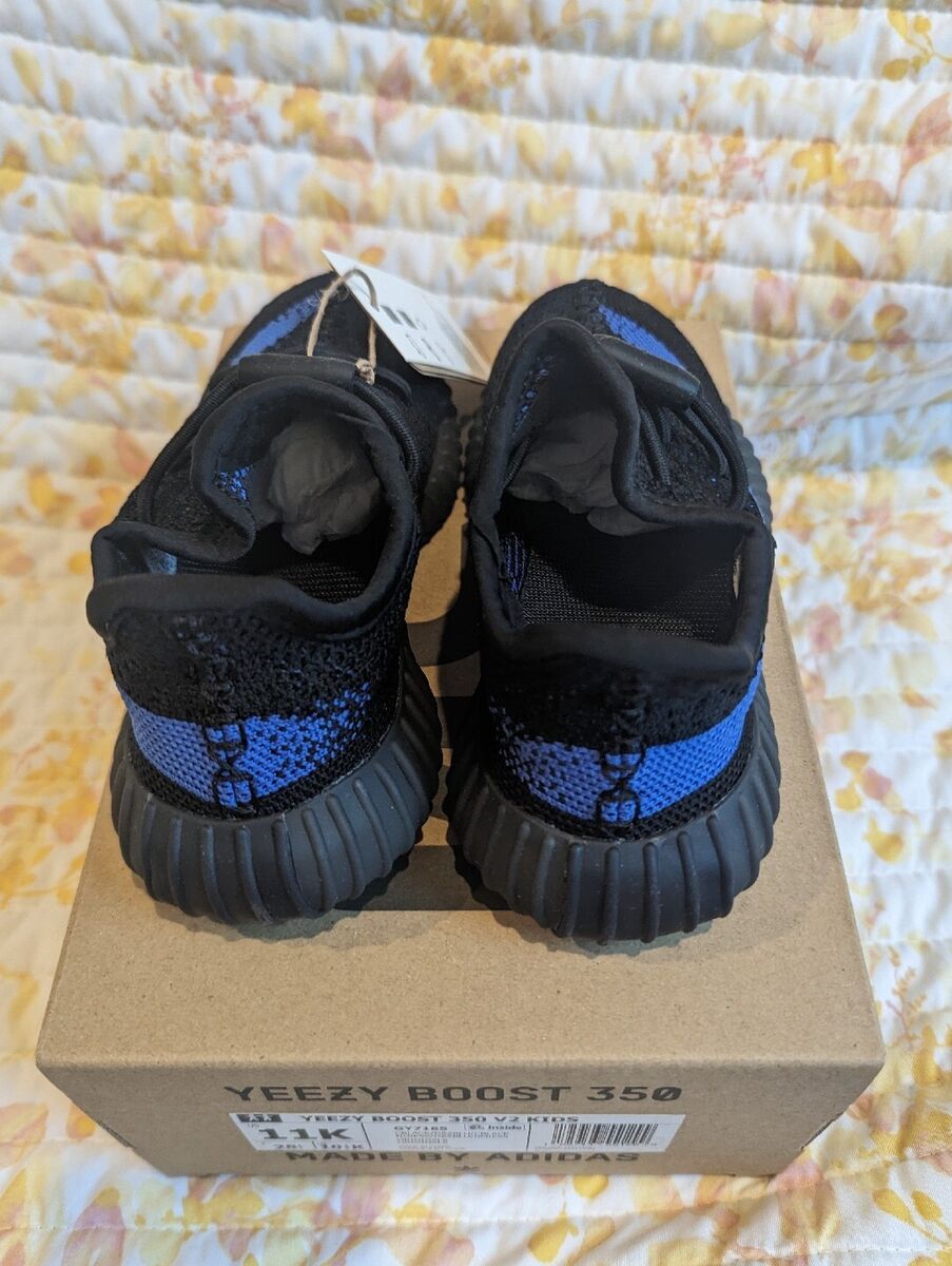 Yeezy Boost 350 V2 Kids Dazzling Blue GY7165 Size 11K | eBay Yeezy Boost 350 V2 Kids Dazzling Blue GY7165 Size 11K | eBay