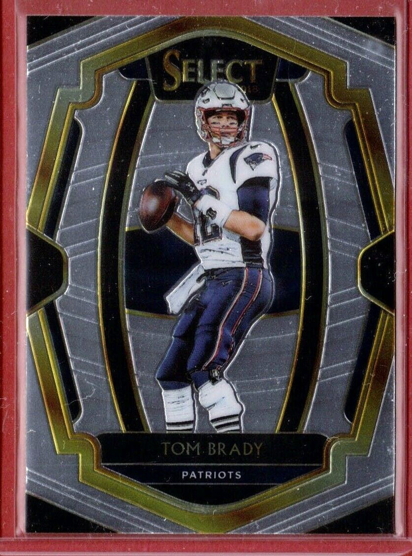 Tom Brady 2018 Panini Select Football Premier Level Card #166