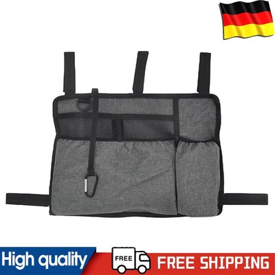 Walker Bag with Cup Holder Handicap Carry Bag Multi-Pockets for Seniors Elderly