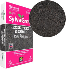Melcourt Rose, Tree and Shrub Compost | 40L Bag | Peat-Free Compost 0.75 per litre