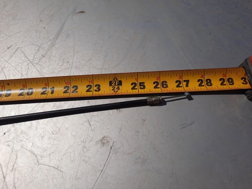 JAGUAR XJ8L VANDEN PLAS REAR DOOR LOCK CABLE 1998 1999 2000 2001 2002 2003 - Picture 7 of 8