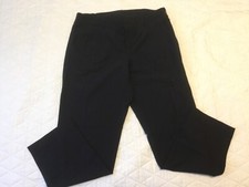 Kirkland Signature Womens Everyday Pull On Ankle Travel Pants Black size 6